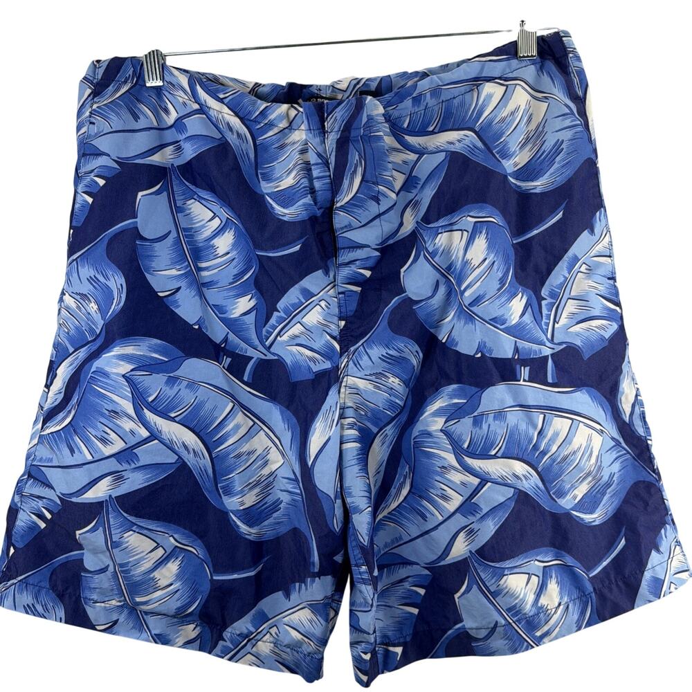 Polo Ralph Lauren Swim Trunks Mens Large VTG Board Shorts Hawaiian Tropical